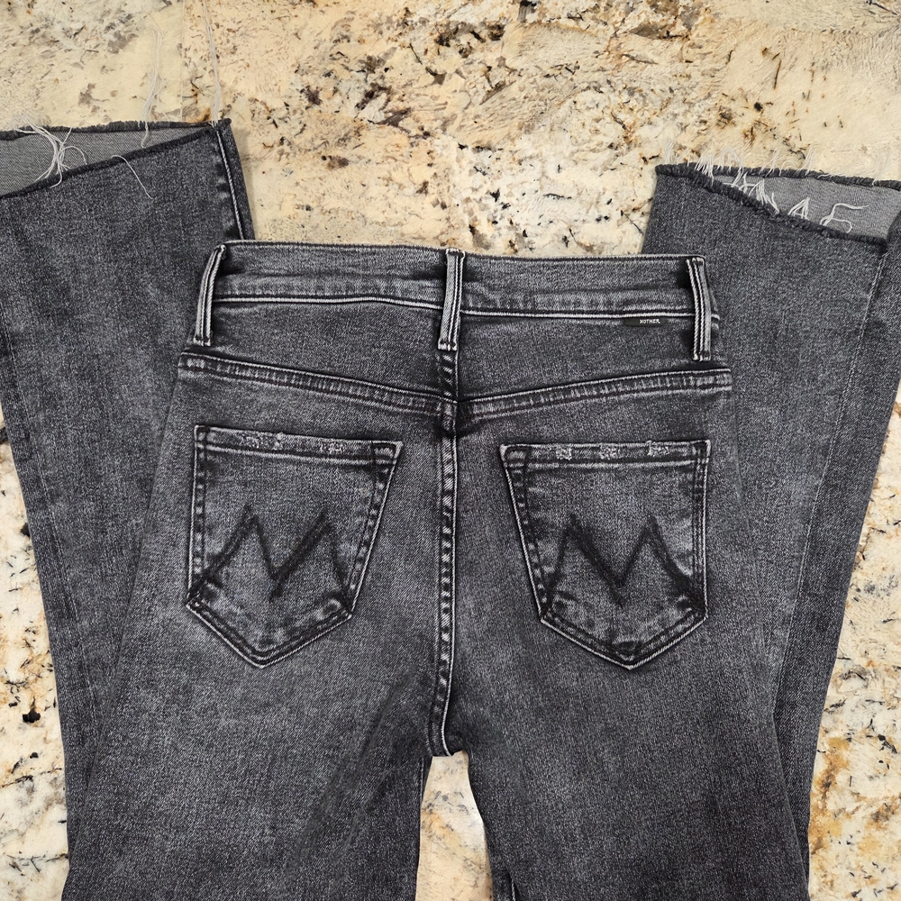 NWOT Mother The Insider Crop Step Fray In Train Stops - Picture 4 of 11